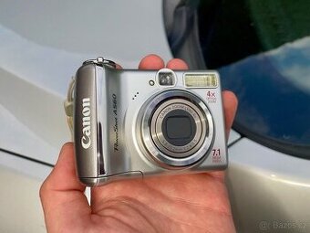 Canon Powershot a560 vintage digitální fotoaparát