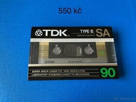 kazeta Tdk SA90 nová