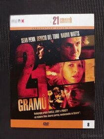 21 gramů, DVD, Sean Penn, Benicio del Toro, Naomi Watts...,