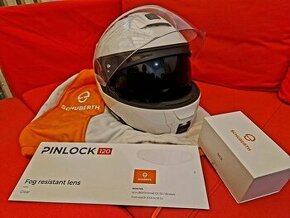 Nejnovější helma SCHUBERTH  C5, bílá vel. 57 M + intercom SC