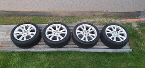 Alu kola Škoda a pneu R17 225/45, 5x112 - 1