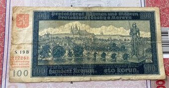 Bankovky protektorát Čechy a Morava
