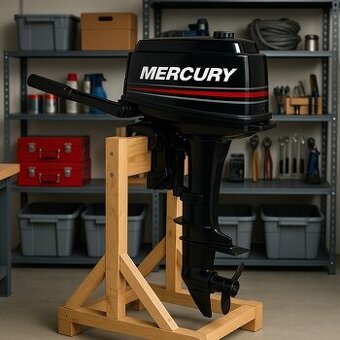 Lodní motor Mercury 5HP Integrovaná nádrž