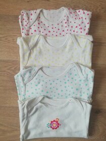 4x Body s krátkým rukávem - 18-24 měsíců