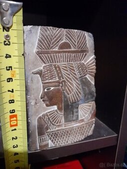 Prodám suvenýr z Egypta oboustranný obraz na kameni
