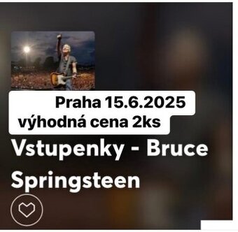 Praha -Bruce Springsteen 15.6.2025