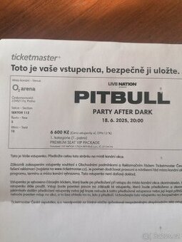 PITBULL koncert 18.6.2025