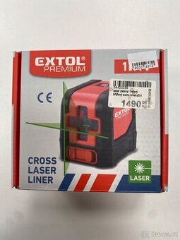Křížový laser Extol Premium 1H1V