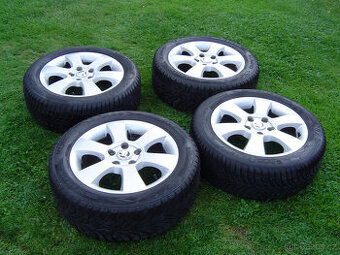 4X ZIMNÍ HLINÍKOVÁ KOLA ŠKODA OCTAVIA III,II 205/55 R16 .TOP