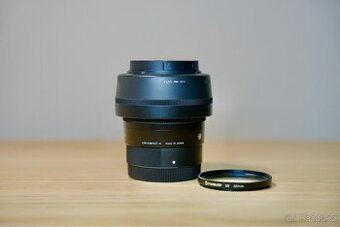 SIGMA 30mm f/1,4 DC DN Contemporary(Sony e-mount) + UV filtr