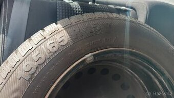 Barum polaris 4 x zimní pneu kola s plechovým diskem