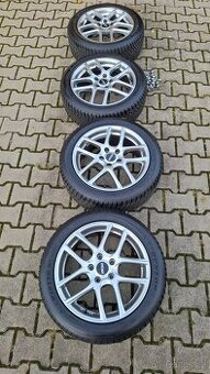 Komplet kola 7.0 x 17", 5 x 114.3, zimní pneu 215 50 R17