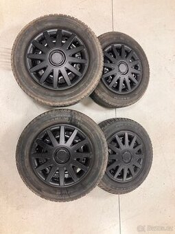 Prodám zimní kola+disky - 1