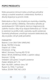 Elektrokolo Cruissis e-City 2.3