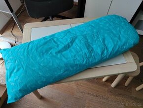 Péřová podložka do kočárku Peří Mareš, tyrkysová