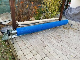 Nerezový naviják se solární fólií