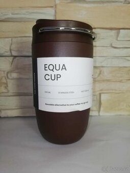 Prodám nový termohrnek EQUA Pure Cup Brown 300 ml