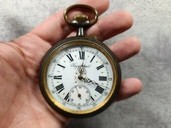 Pánské velmi staré kapesní hodinky REGULATEUR, 67mm, 200g