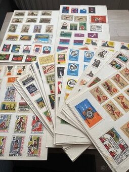 Staré zápalkové nálepky