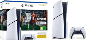 PS5 (Slim) s mechanikou - 1TB +EA Sports FC 26-Záruka 2 Roky