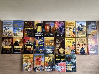 Duna - 23 knih - KOMPLET sbírka Baronet