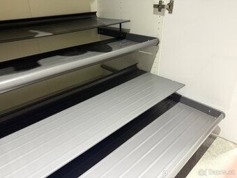 IKEA KOMPLEMENT Výsuvná police na boty, tmavě šedá, 100x58cm