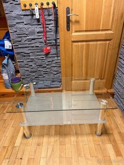 Konferenční skleněný stůl