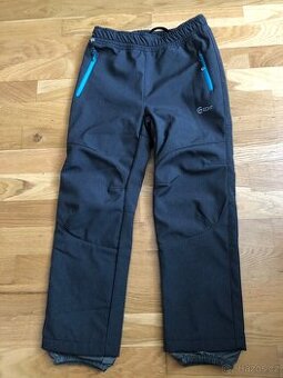 Softshelove kalhoty zateplene ECHT vel.134/140 -NOVÉ-