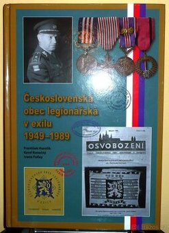 kniha „Československá obec legionářská v exilu 1949-1989“
