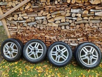 ALU disky Ford 6Jx15H2 ET52,5, zimní pneu 195/60 R15