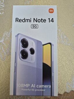 Nový REDMI NOTE 14 5G 8/256GB