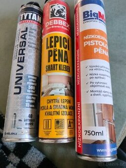 Nizkoexpanzni pistolová pena