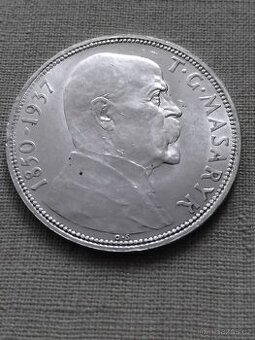 Pametni mince 20 korun  1937 stribro