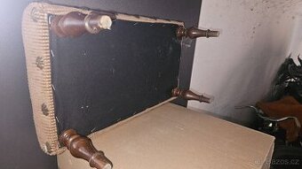 Taburet, štokrle, pěkný, zámecký