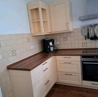 Venkovská kuchyně se spotřebiči a kredencí,6242