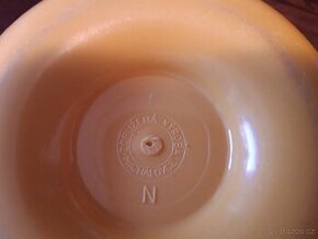 Retro plastová dóza Jablko