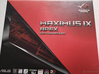 ASUS ROG MAXIMUS IX APEX Z270 socket 1151 NOVÁ, nepoužitá