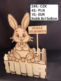 Velikonoční dekorace, zajíček
