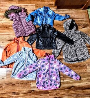 Divci oblečení set balik 122-128 7-8 let