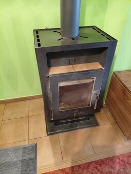 Krbová kamna s výměníkem