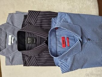 značkové košile Hugo, Calvin Klein a Olymp