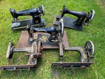 šicí stroj starý šicí stroj na díly torzo