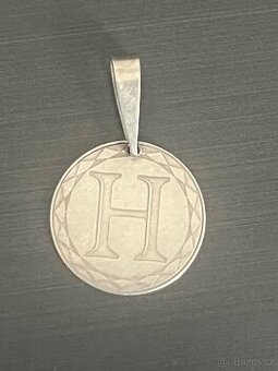 Stříbrné přívěsky náušnice