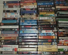 VHS kazety originál větší množství