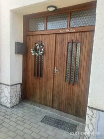 Dřevěná vrata - 1