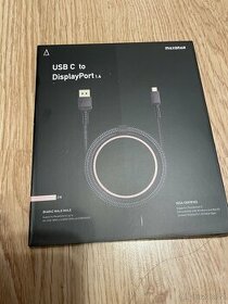 USB C-DisplayPort kabel 1,4 Maxonar až 8K@60Hz