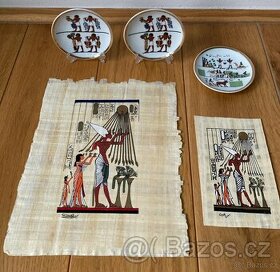 Papyrus obrázky z Egypta - 1