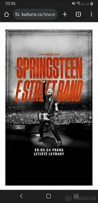Bruce Springsteen 2 vstupenky na sezení 28.5.