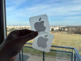 APPLE BÍLÉ ORIGINÁLNÍ NÁLEPKY IHNED K ODBĚRU