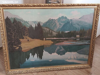 obraz 130 x 140 cm, cena 2000,-Kč - 1